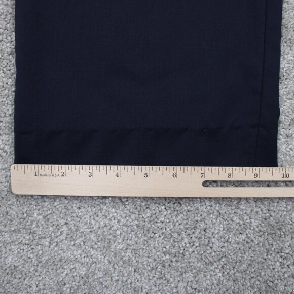 Banana Republic Dress Pants Mens 40x30 Blue Marzotto Super 120s Wool Slim Fit - Picture 5 of 14